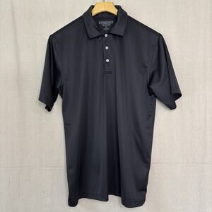 Cypress Club Performance Mens Golf Polo Shirt Size L Gray Athleisure Recreation